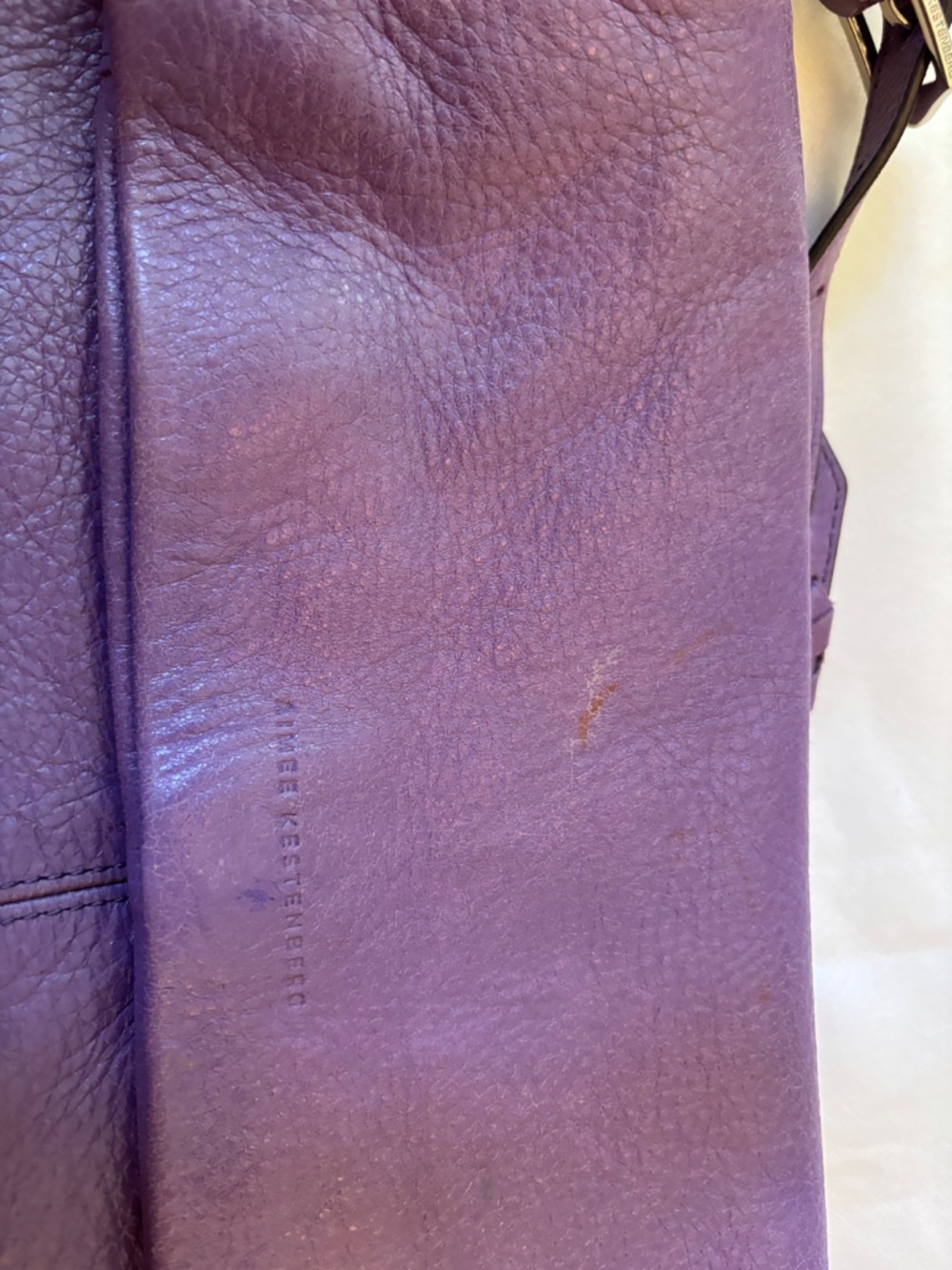 Purple Aimee Kestenberg handbag - Picture 5 of 11